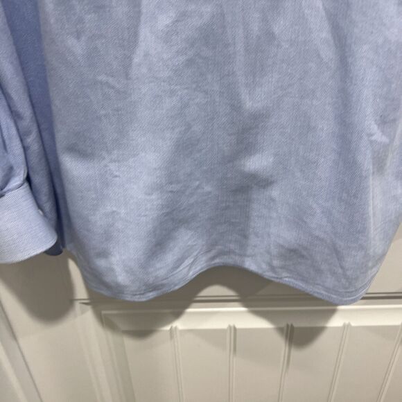 Bill Robinson men’s blue button up shirt hundred percent cotton long sleeves 16 - Picture 11 of 11